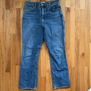 Agolde Women's Straight Leg Blue Jeans